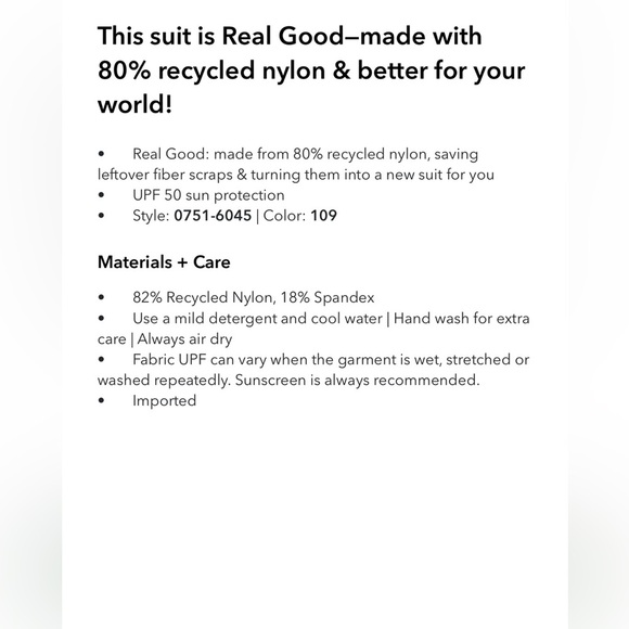 [Aerie]NWT High Cut Scoop One
Piece Swimsuit - Picture 6 of 7